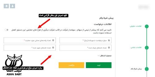 وام کسب‌ و کارهای فعال در سکوهای داخلی